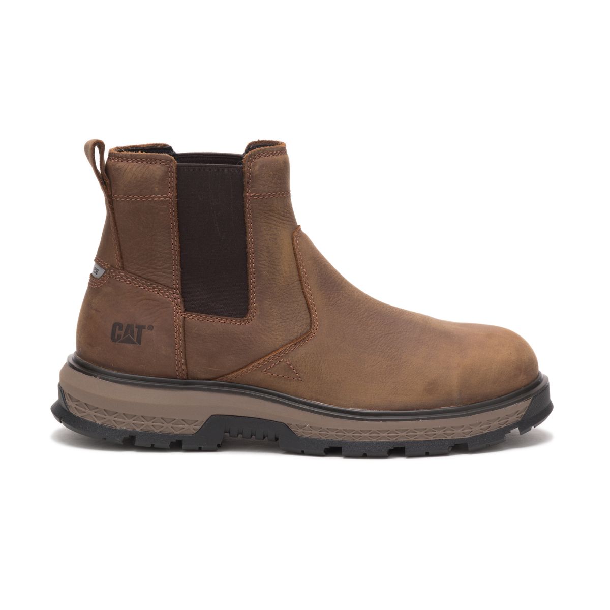 Caterpillar steel toe shop pull on boots