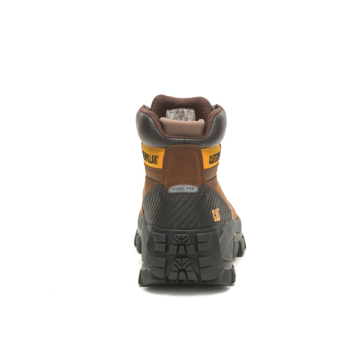 Invader Hi Steel Toe Work Boot, Dark Brown, dynamic 4