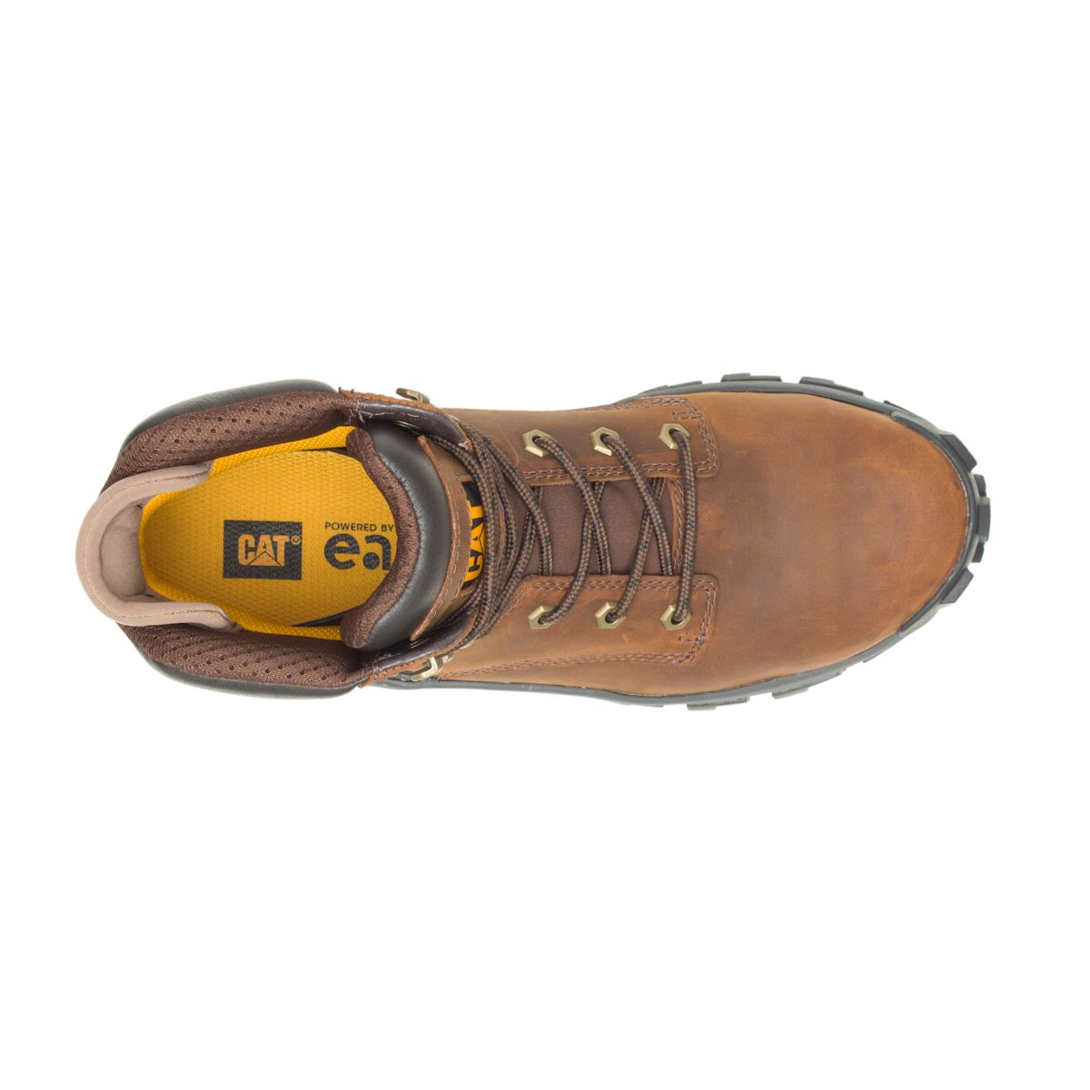 Invader Hi Steel Toe Work Boot, Dark Brown, dynamic 6