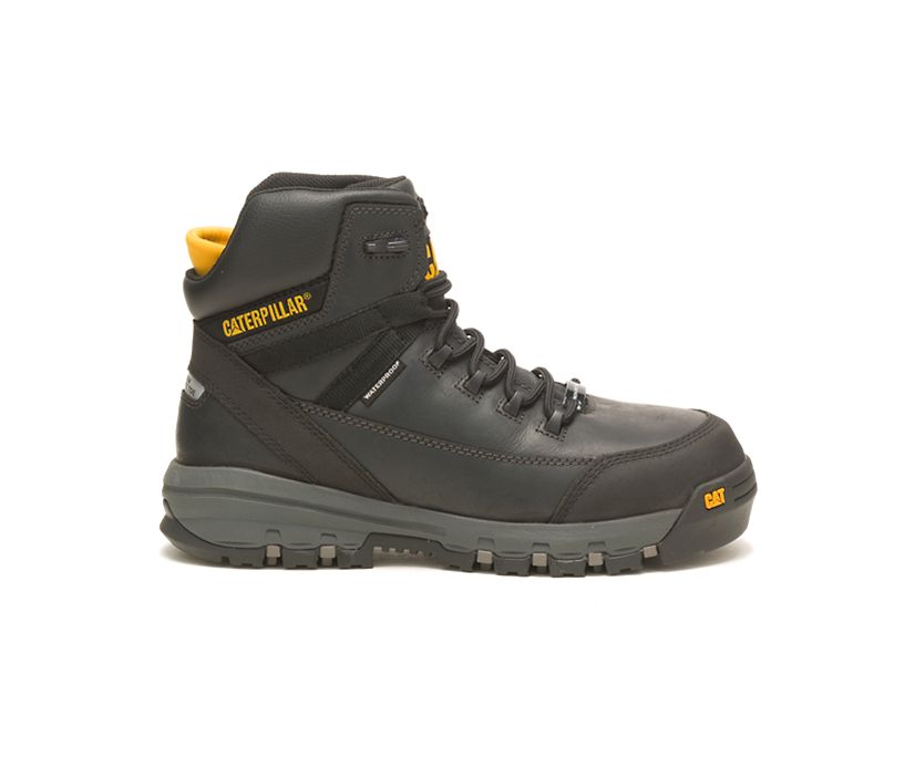 Breakwater Waterproof Thinsulate™ Carbon Composite Toe Work Boot, Iron Gate, dynamic 1