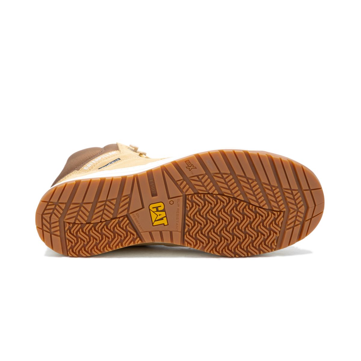 Streamline Court Mid Composite Toe Work Shoe, Taffy, dynamic 6