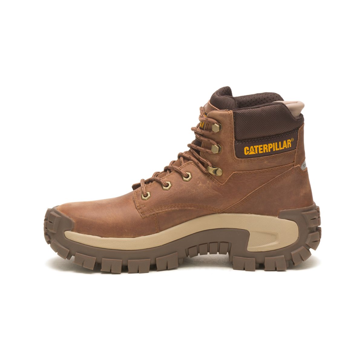 Invader Hi Steel Toe Work Boot, Mushroom, dynamic 4