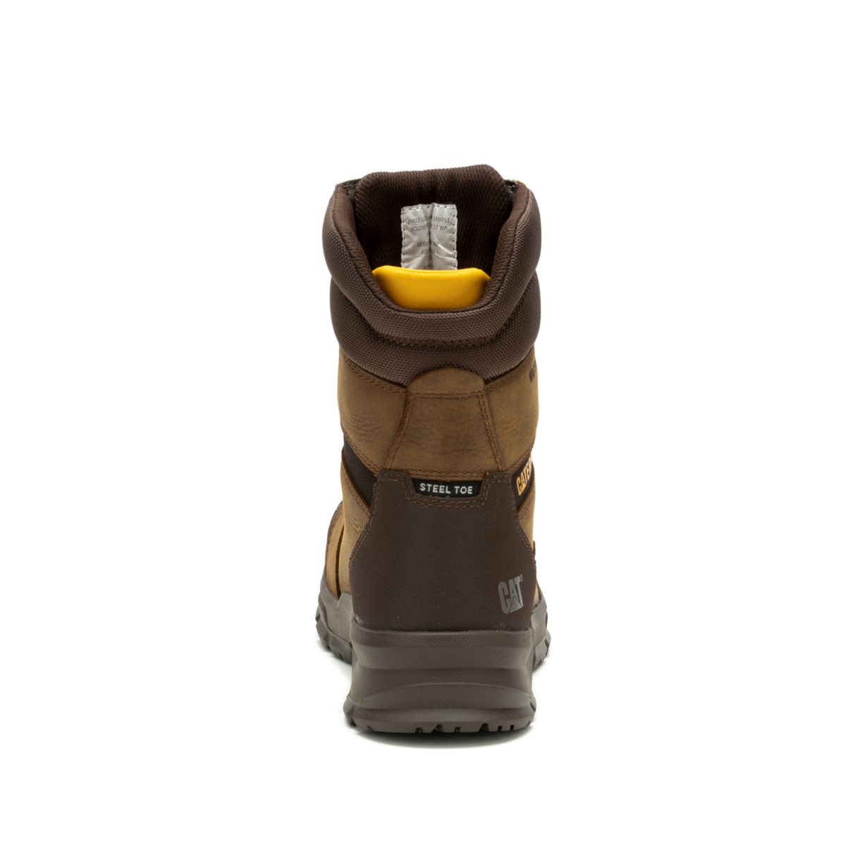 Accomplice X 8" Waterproof Steel Toe Work Boot, Real Brown, dynamic 5