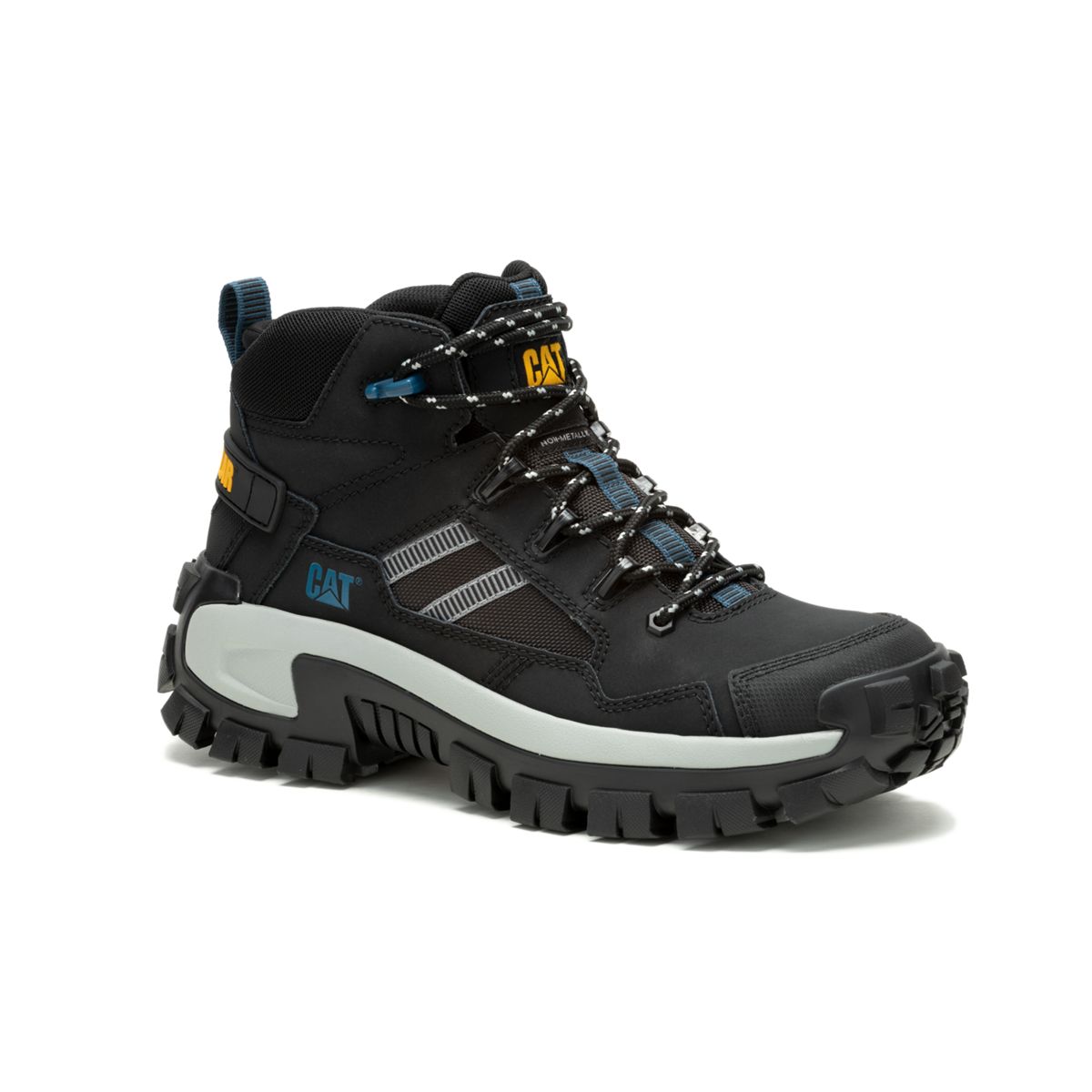 Invader Mid Vent Composite Toe Work Boot, Black, dynamic 3