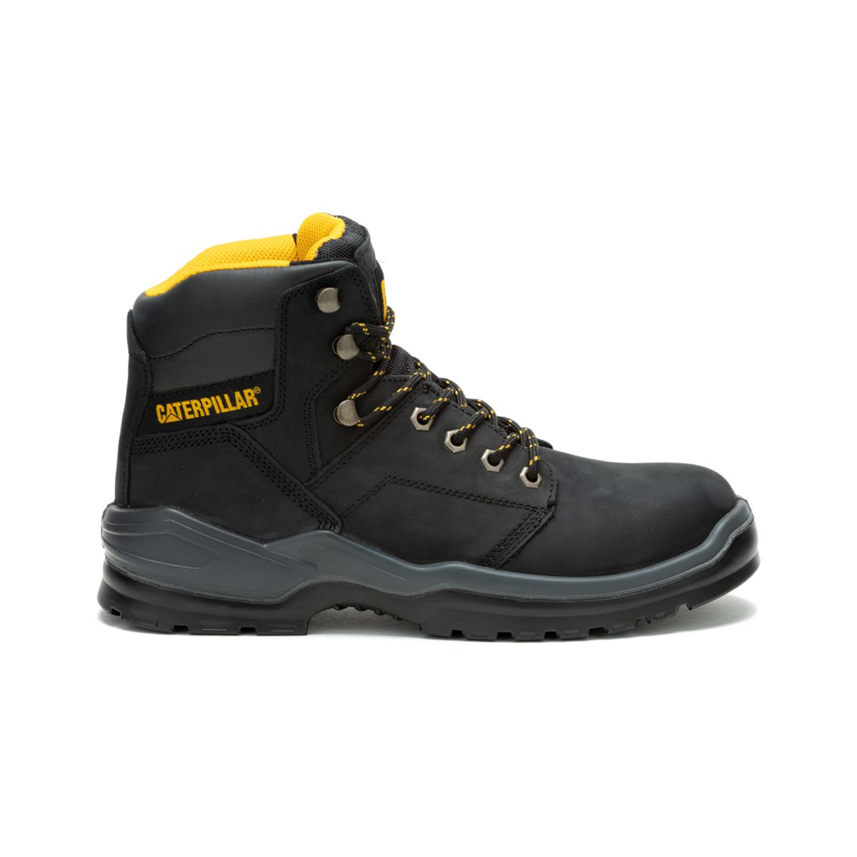 Steel toe outlet high top shoes