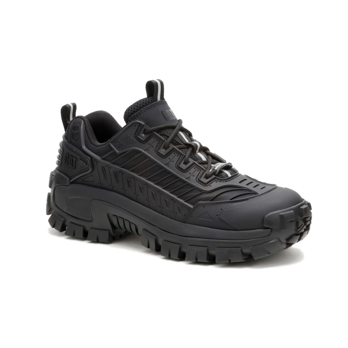 Invader Mecha Composite Toe Work Shoe, Black/Black, dynamic 2