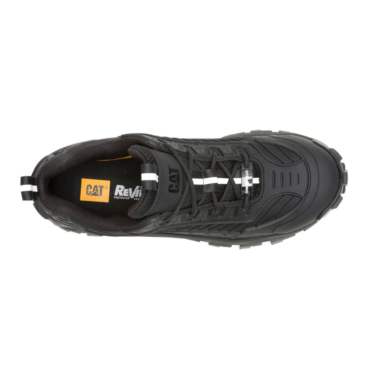 Invader Mecha Composite Toe Work Shoe, Black/Black, dynamic 7