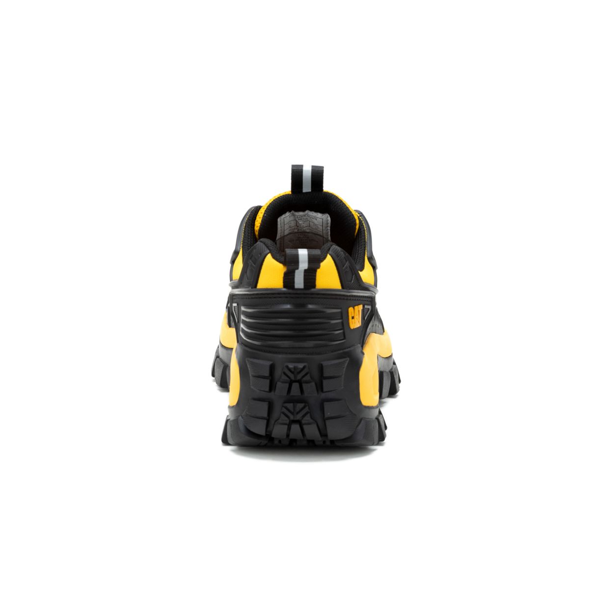 Invader Mecha Composite Toe Work Shoe, Black/Cat Yellow, dynamic 5