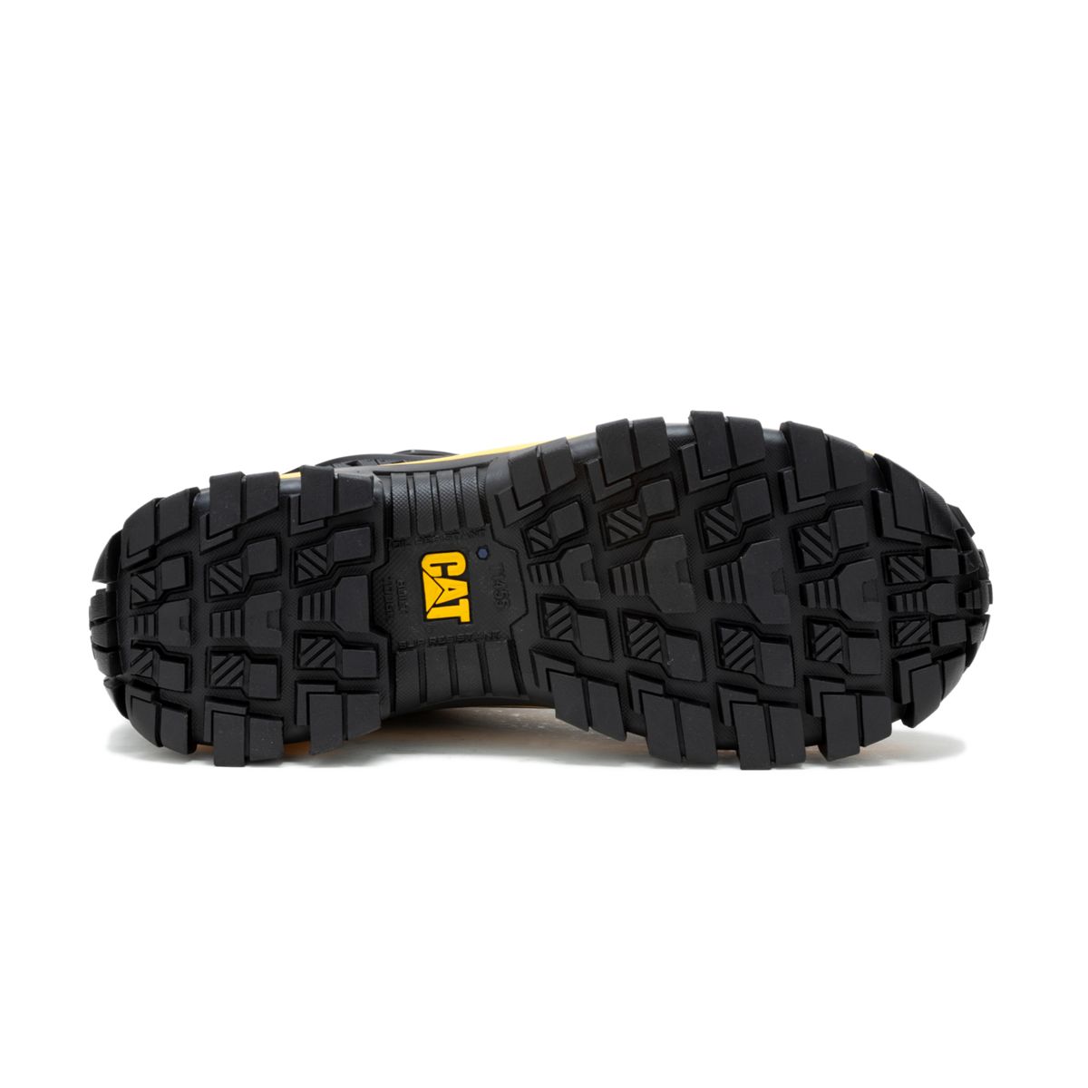 Invader Mecha Composite Toe Work Shoe, Black/Cat Yellow, dynamic 6