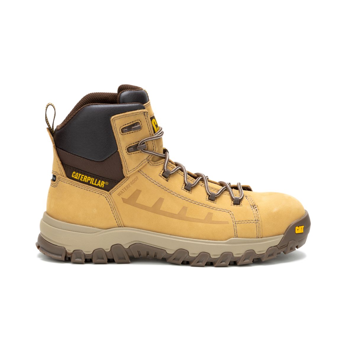 Threshold Rebound Waterproof Composite Toe Work Boot, Honey Reset, dynamic