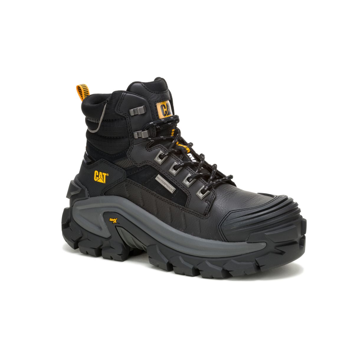 Invader Max Waterproof Composite Toe Work Boot, Black, dynamic 2