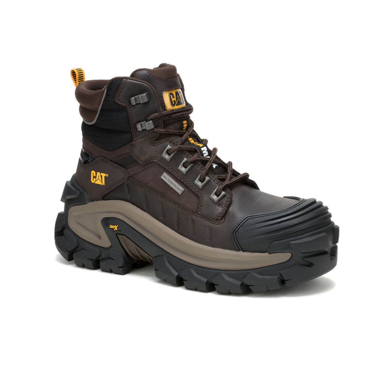 Invader Max Waterproof Composite Toe Work Boot, Coffee Bean, dynamic 2