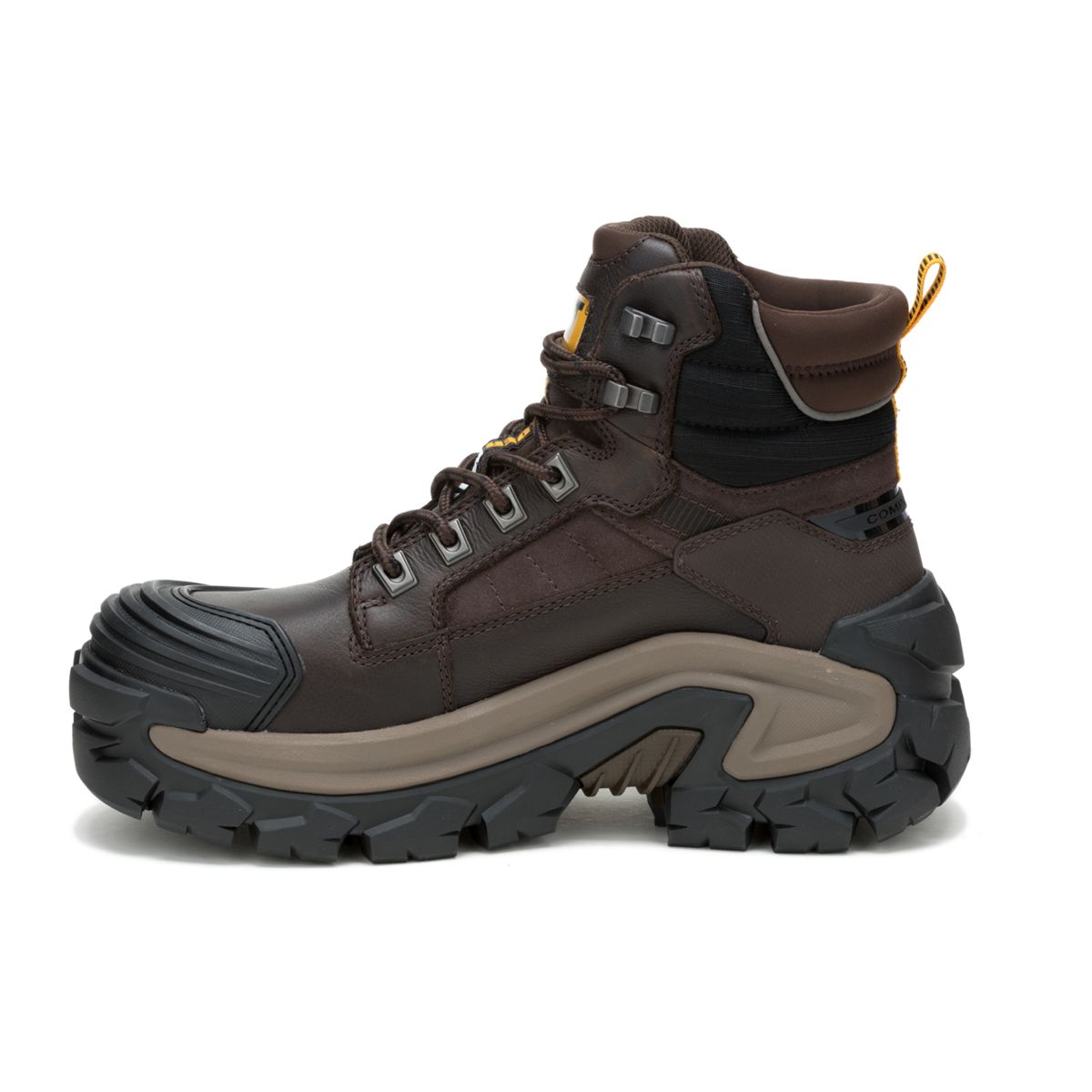 Invader Max Waterproof Composite Toe Work Boot, Coffee Bean, dynamic 4