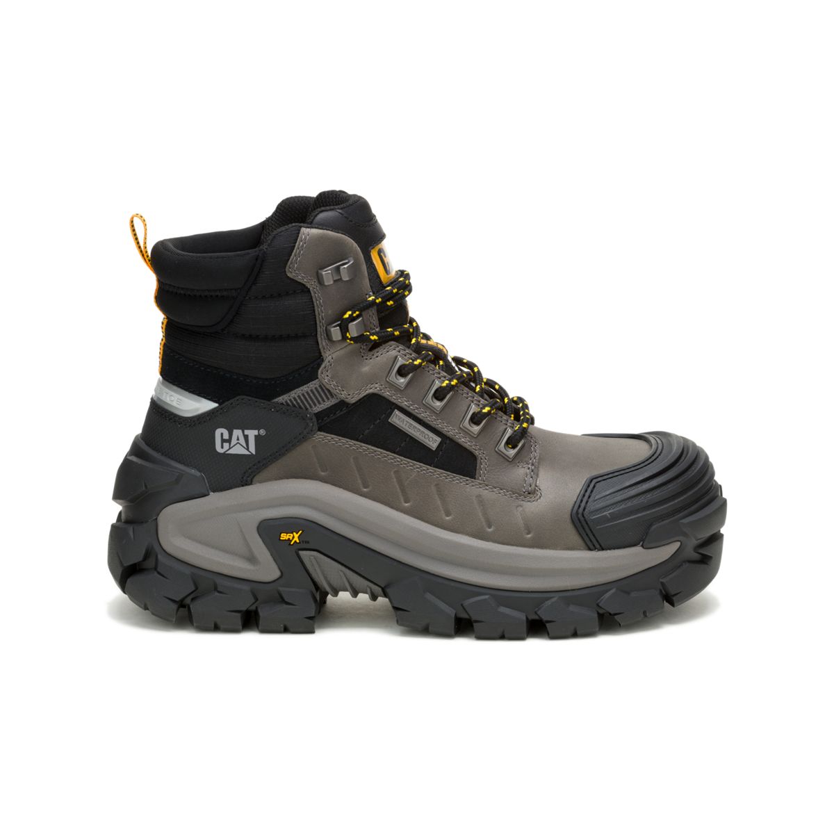 Invader Max Waterproof Composite Toe Work Boot, Gargoyle, dynamic