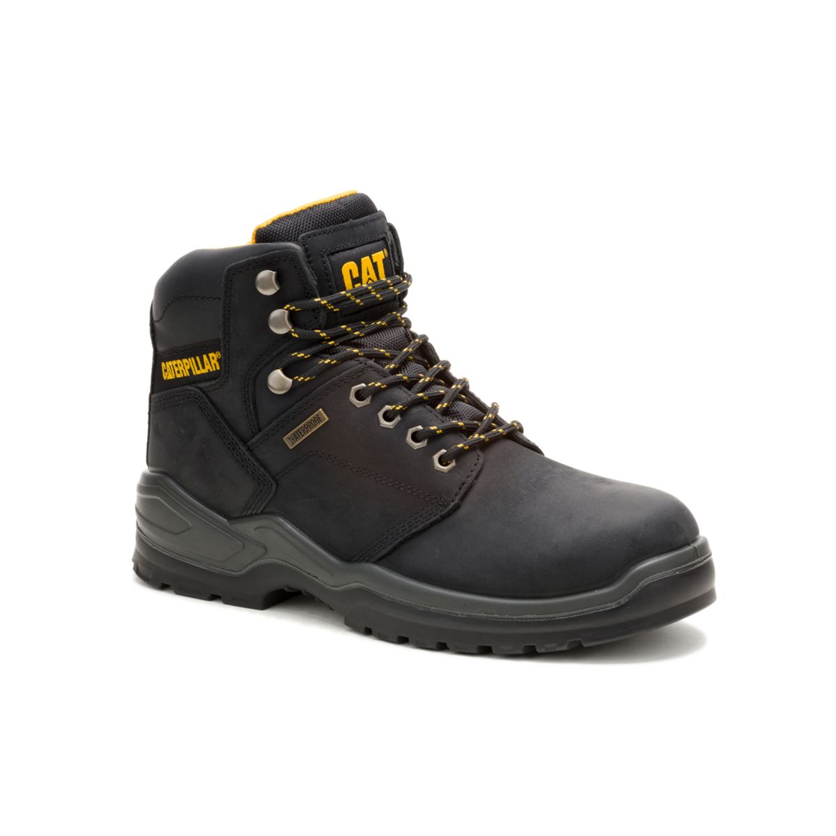 Striver Waterproof Steel Toe Work Boot, Black, dynamic 2