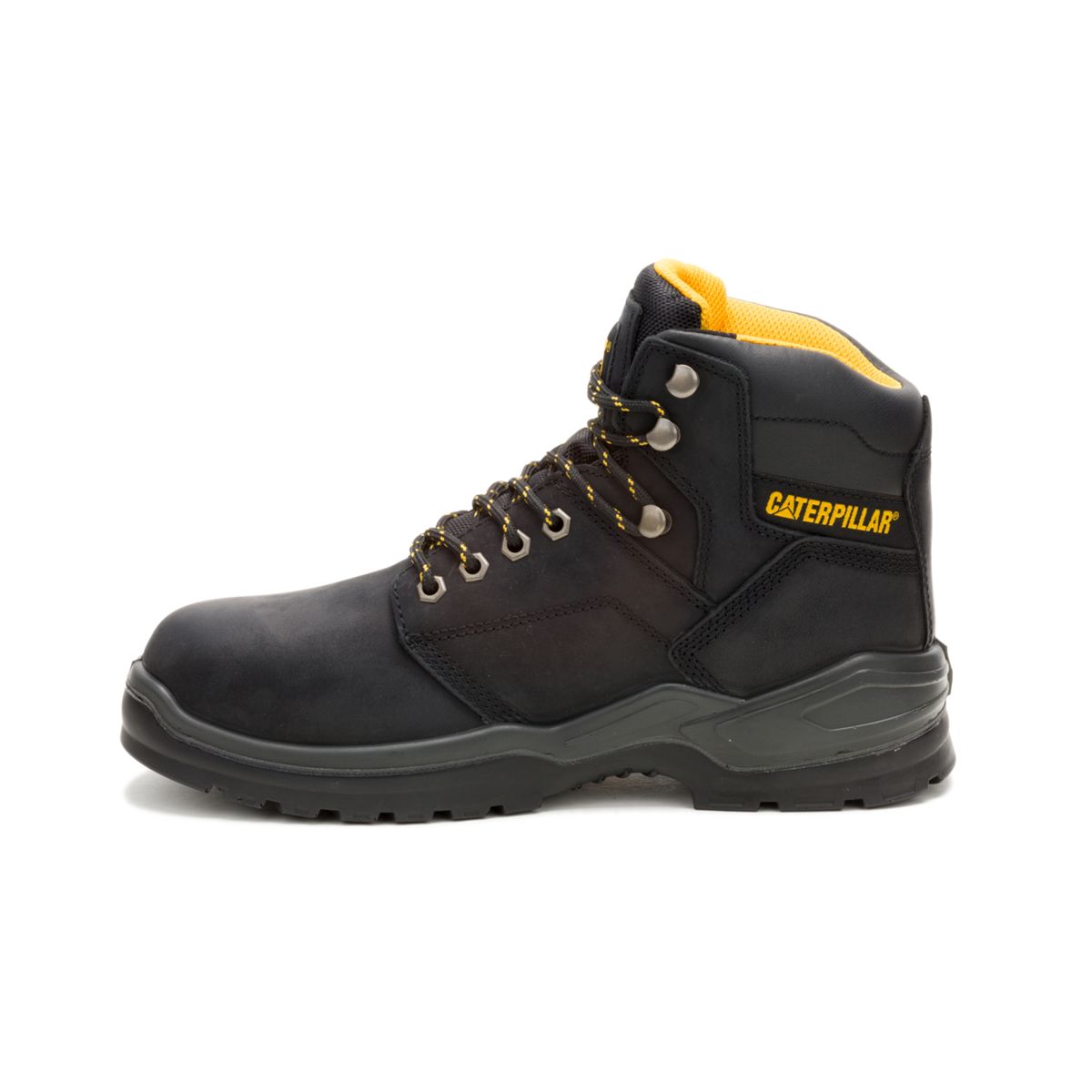 Striver Waterproof Steel Toe Work Boot, Black, dynamic 4