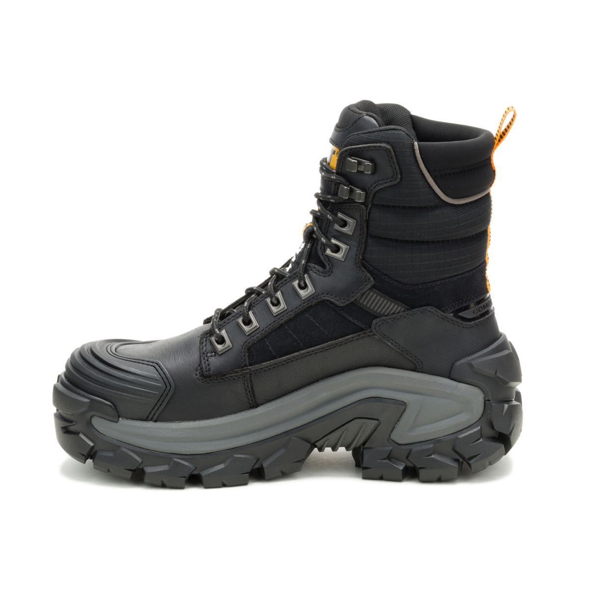 Invader Max 8" Waterproof Thinsulate™ Composite Toe Work Boot, Black, dynamic 4