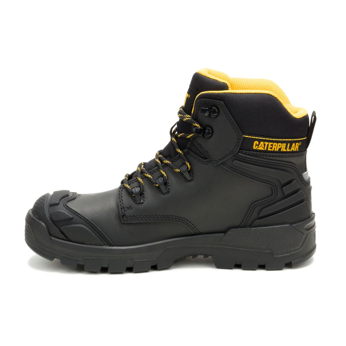 Striver XL Waterproof Steel Toe Work Boot, Black, dynamic 4