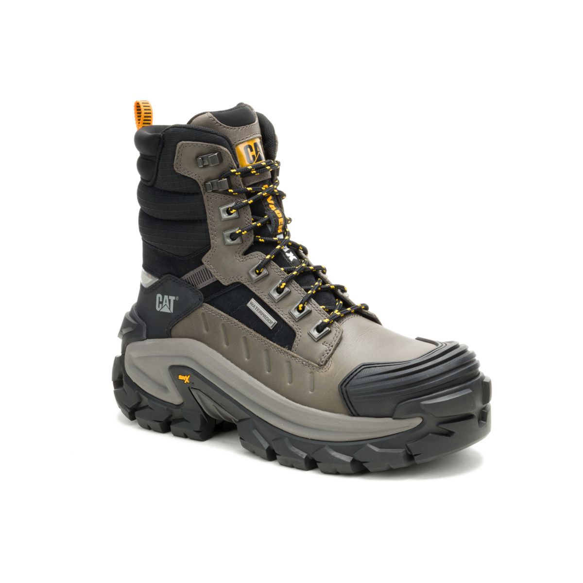 Invader Max 8" Waterproof Thinsulate™ Composite Toe Work Boot, Gargoyle, dynamic 2