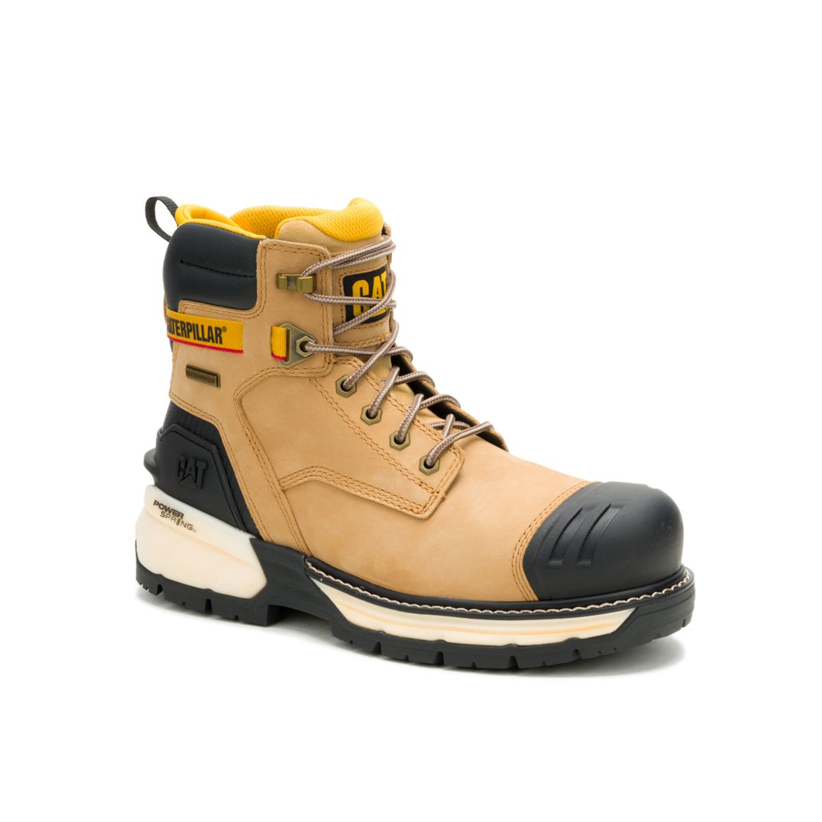 Excavator ft Power Spring&trade; Technology 6" Waterproof Composite Toe Work Boot, Honey, dynamic 2