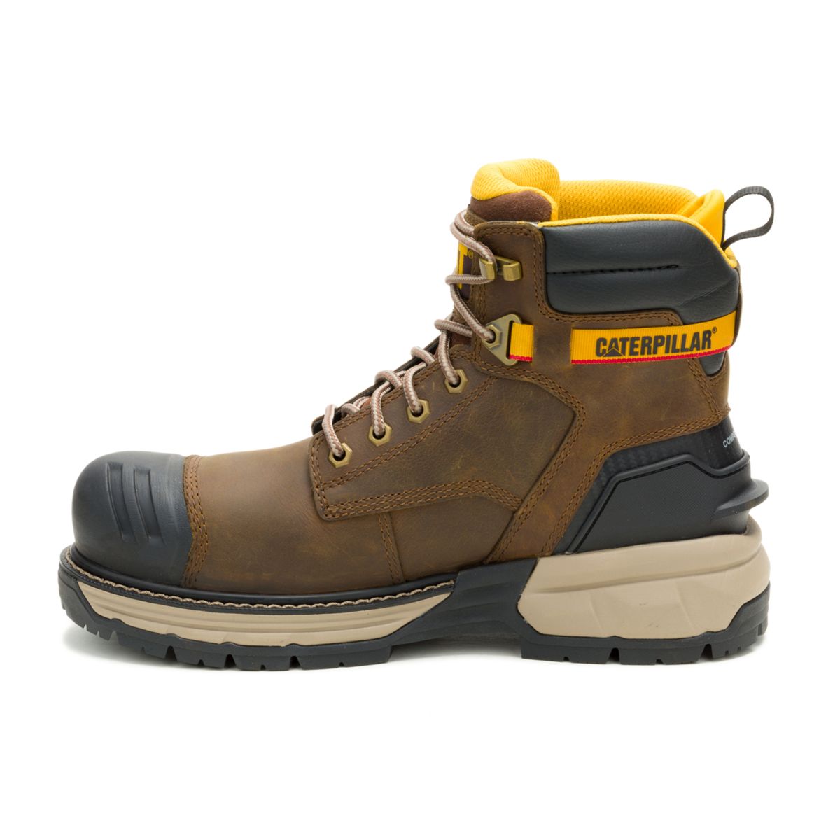 Excavator Power Spring&trade; 6" Waterproof Composite Toe Work Boot, Pyramid, dynamic 4