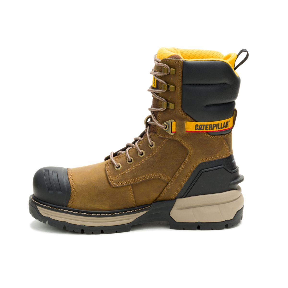 Excavator Power Spring&trade; 8" Waterproof Composite Toe Work Boot, Pyramid, dynamic 4