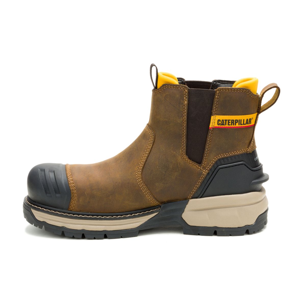 Excavator ft Power Spring&trade; Technology Chelsea Waterproof Composite Toe Work Boot, Pyramid, dynamic 4