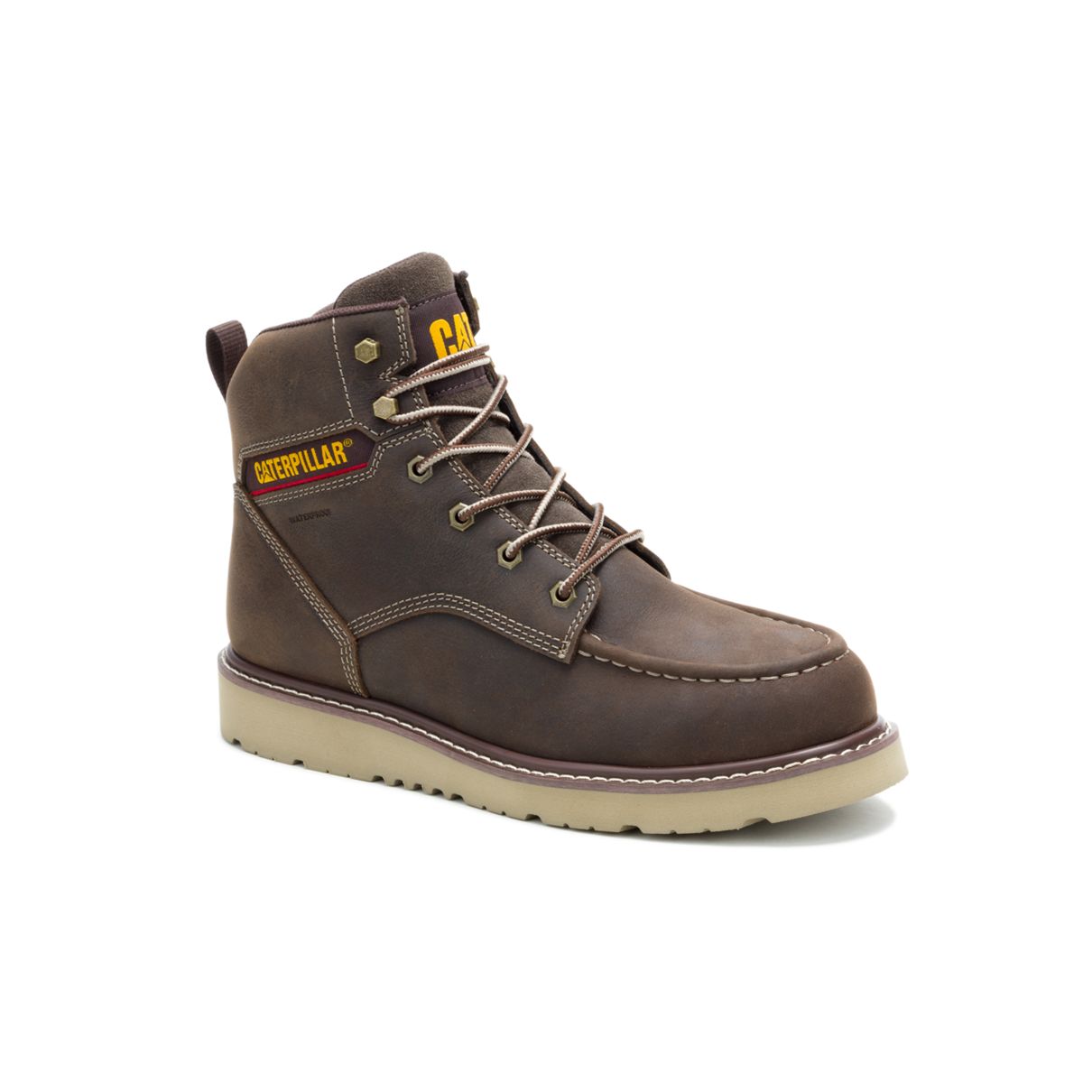 Reclaimer Wedge Waterproof Steel Toe Work Boot, Coffee Bean, dynamic 2
