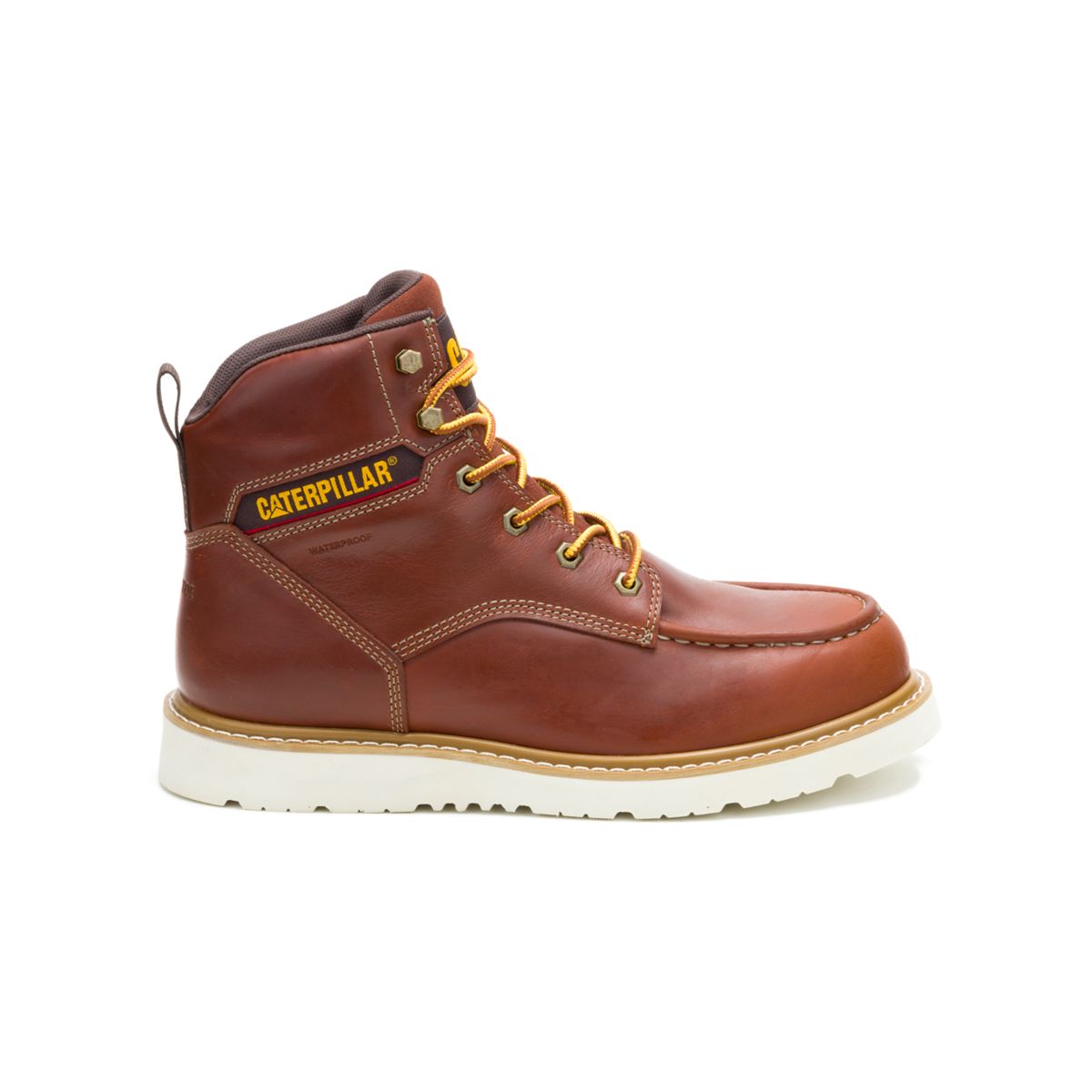 Reclaimer Wedge Waterproof Steel Toe Work Boot, Sudan Brown, dynamic