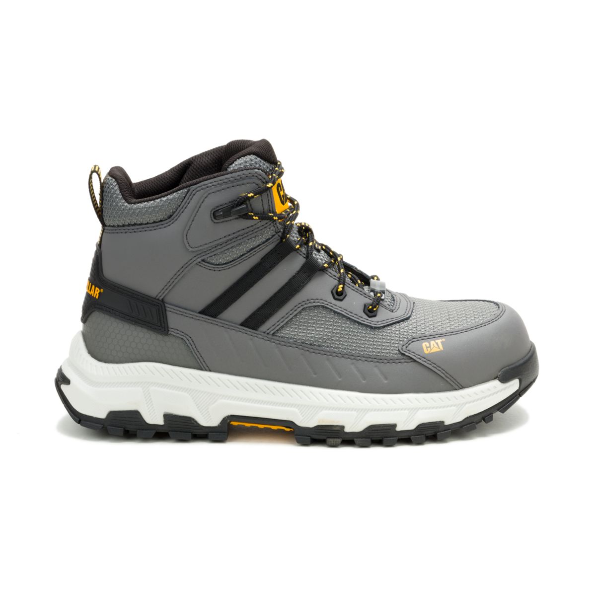 Bottes Chelsea Caterpillar Dealer En Cuir Ciré Avec Embout Acier - Neuves - Taille Variable