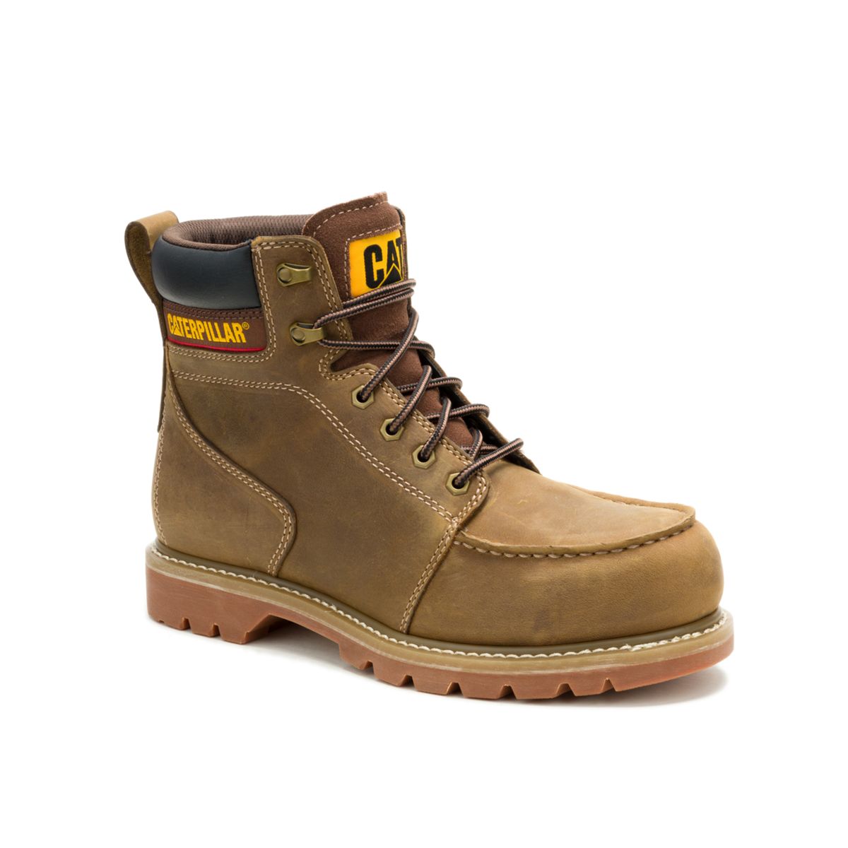 Second Shift Grader Moc Steel Toe Work Boot, Dark Wheat, dynamic 2