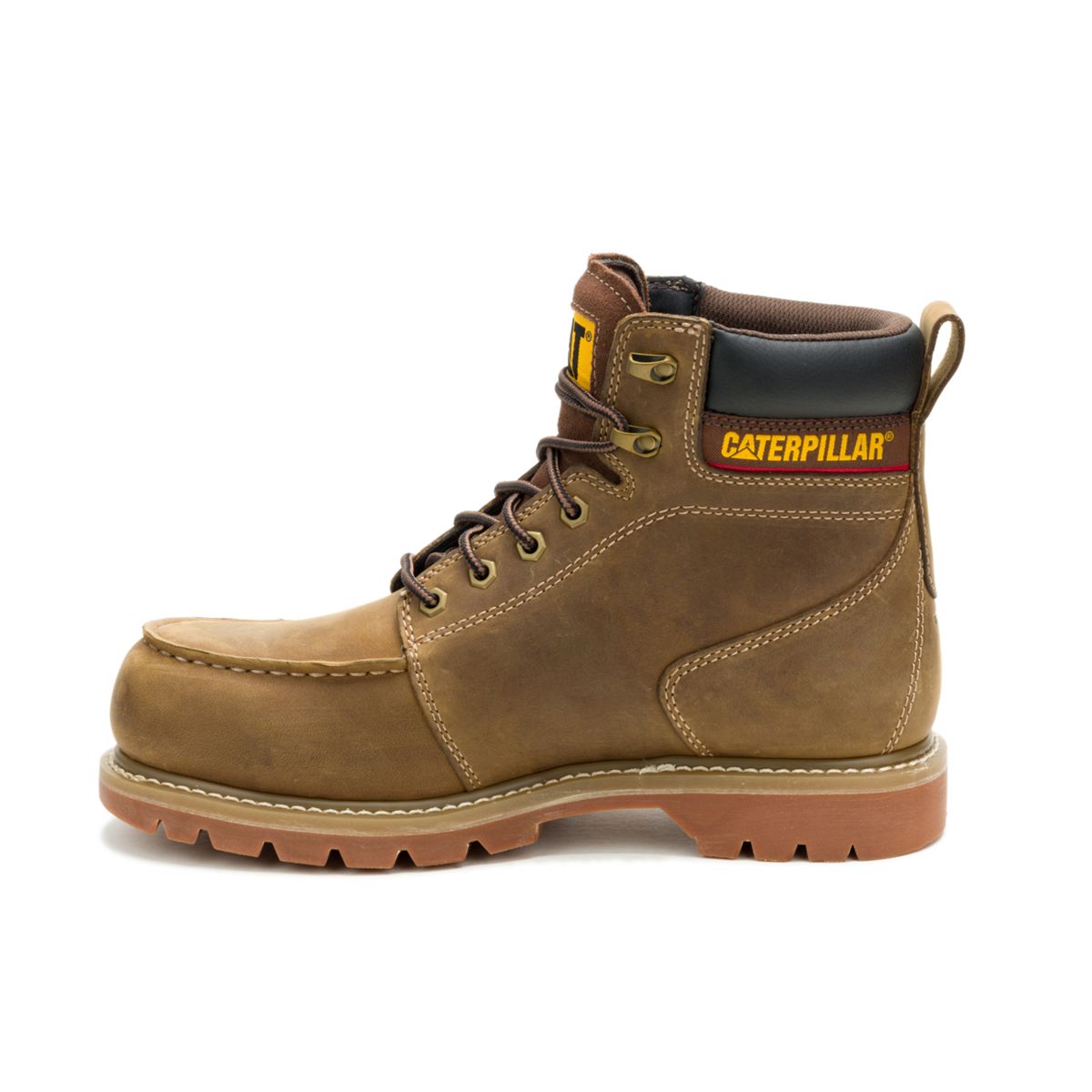 Second Shift Grader Moc Steel Toe Work Boot, Dark Wheat, dynamic 4