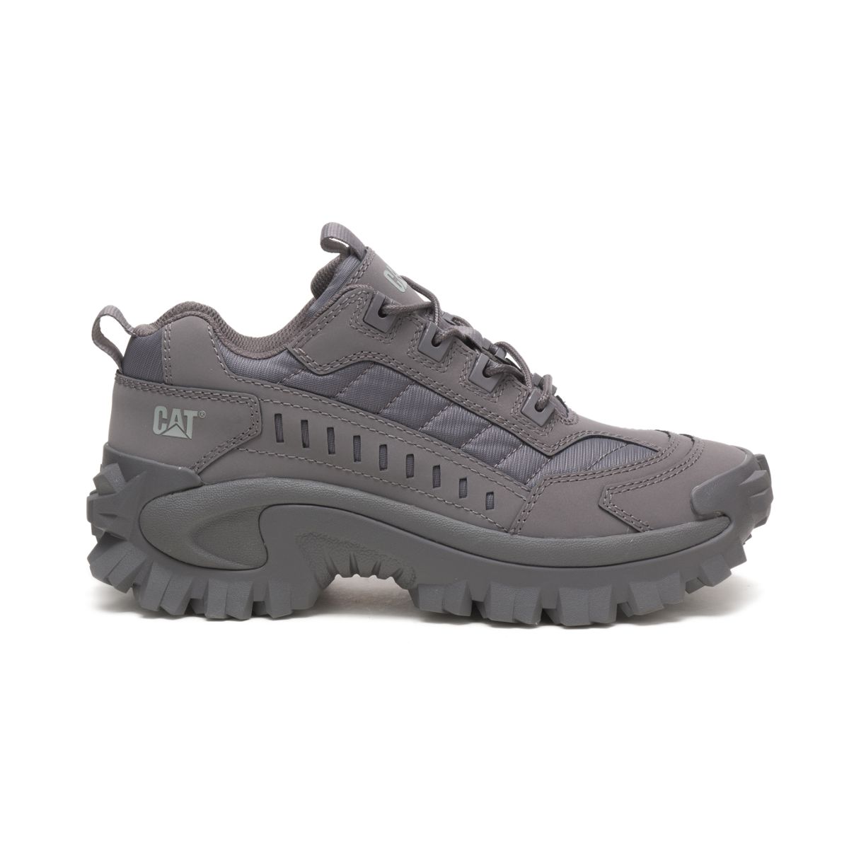 Outlet Zapatillas Caterpillar - Intruder Hombre Negras Blancas