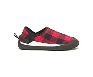Crossover Slip On, Red Plaid, dynamic