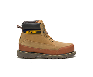 Cat Footwear x Nigel Cabourn Utah Boot, Leather Brown, dynamic