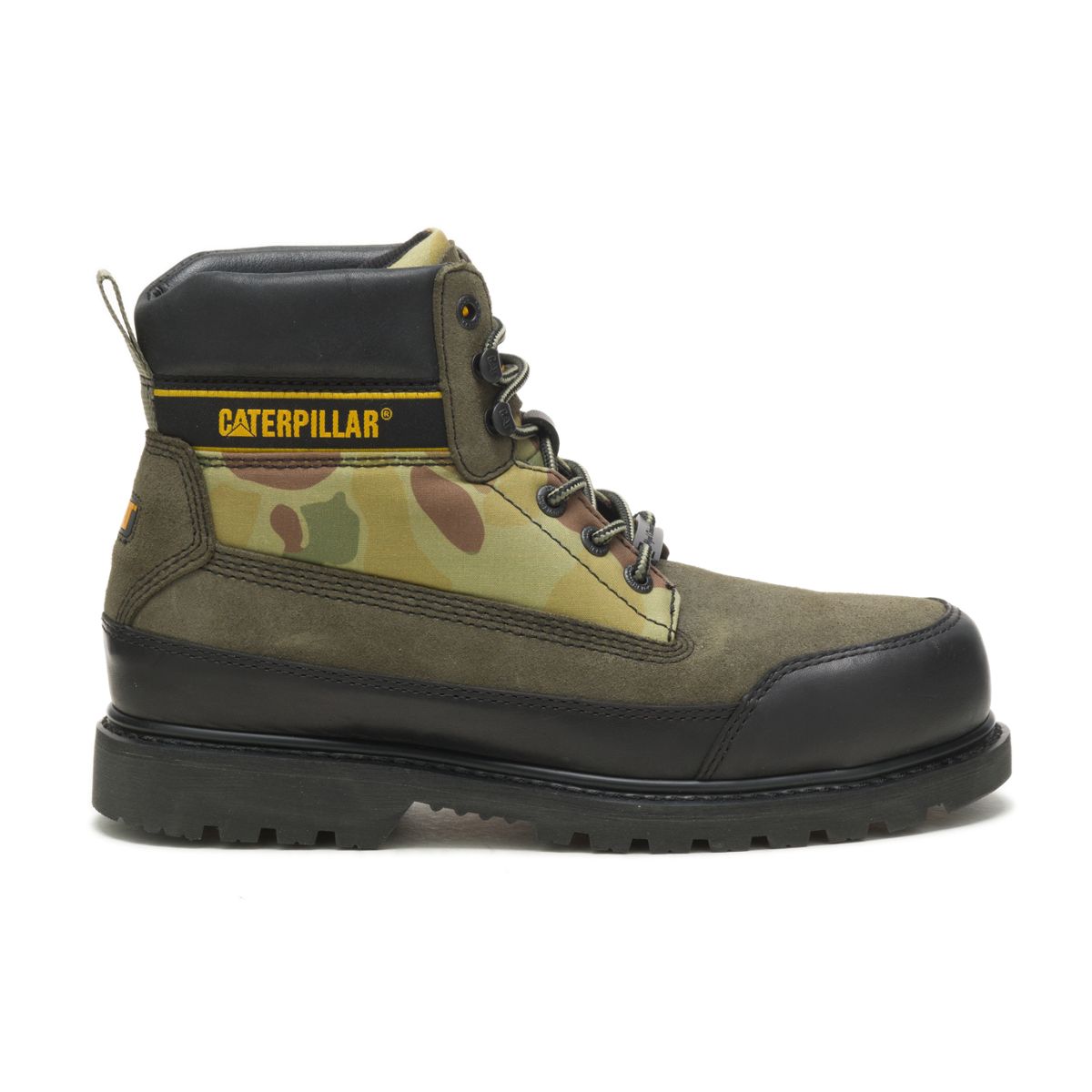 Cat Footwear x Nigel Cabourn Utah Boot, Black, dynamic