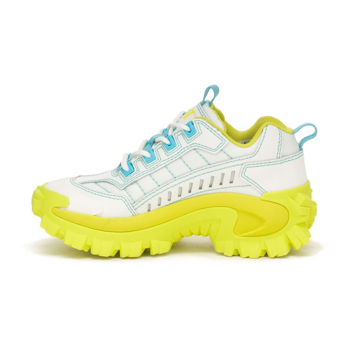 Intruder Supercharged Shoe, Bright White/Pale Lime Yellow, dynamic 5