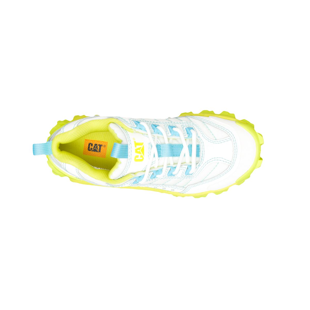 Intruder Supercharged Shoe, Bright White/Pale Lime Yellow, dynamic 8