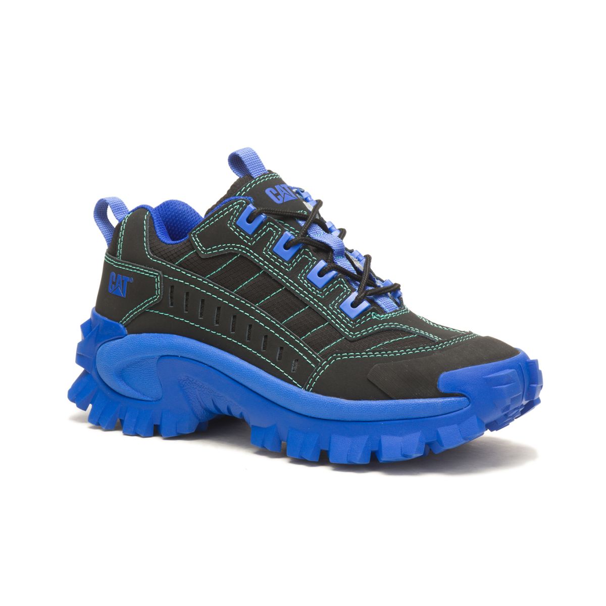 Intruder Supercharged Shoe, Black/Blue, dynamic 3