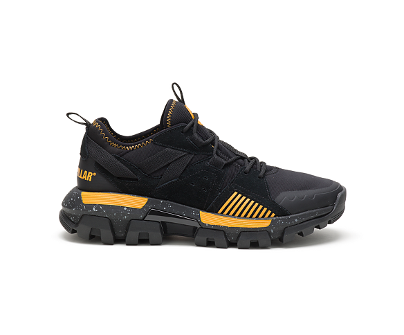 Raider Sport Sneaker, Black/Cat Yellow, dynamic
