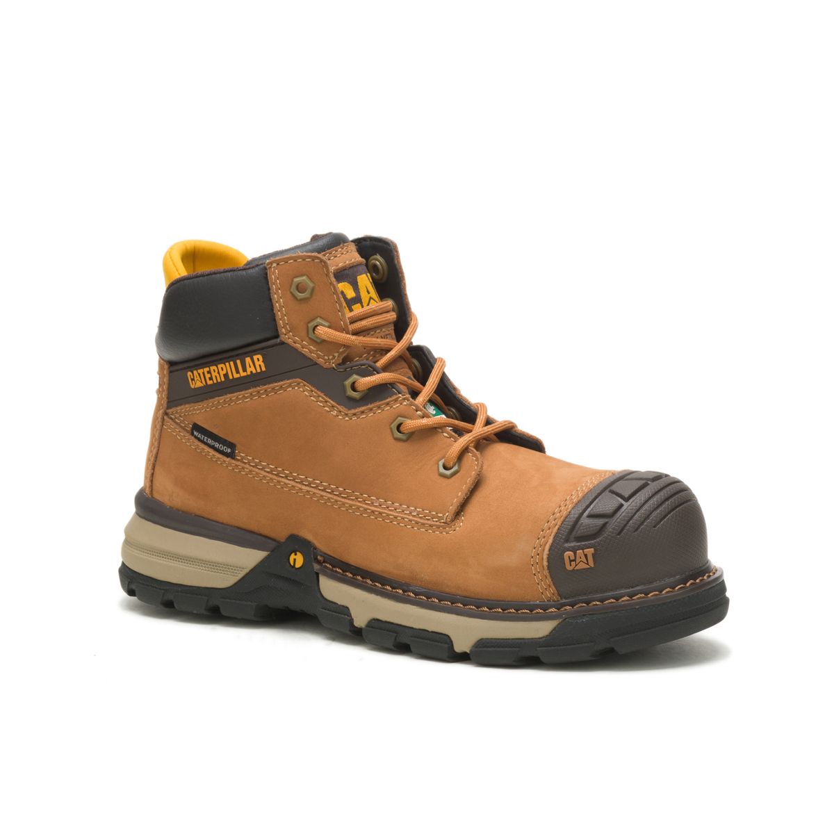 Excavator Superlite Waterproof Carbon Composite Toe CSA Work Boot, Sudan Brown, dynamic 2