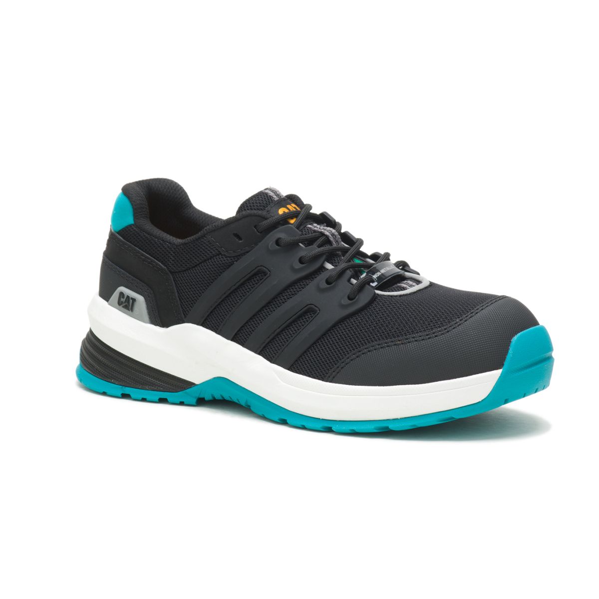 Streamline 2.0 Composite Toe CSA Work Shoe, Black/Teal, dynamic 2