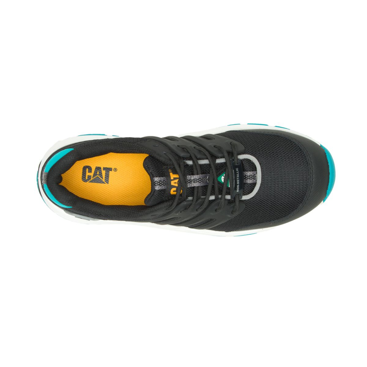 Streamline 2.0 Composite Toe CSA Work Shoe, Black/Teal, dynamic 6