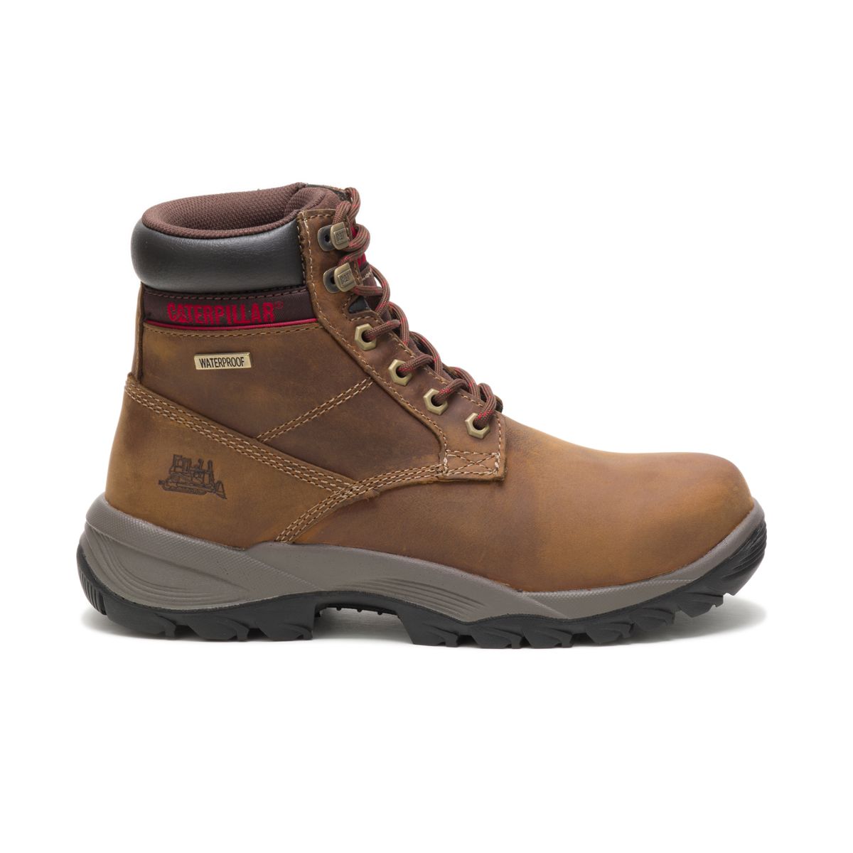 Dryverse 6" Waterproof Work Boot, Dark Beige, dynamic