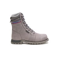 Echo Waterproof Steel Toe Work Boot, Frost Grey, dynamic