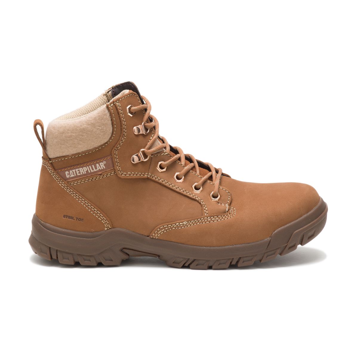 Tess Steel Toe Work Boot, Sundance, dynamic