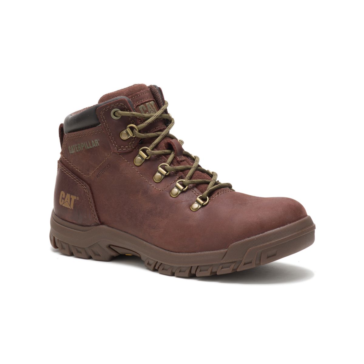 Mae Steel Toe Waterproof Work Boot, Cocoa, dynamic 2