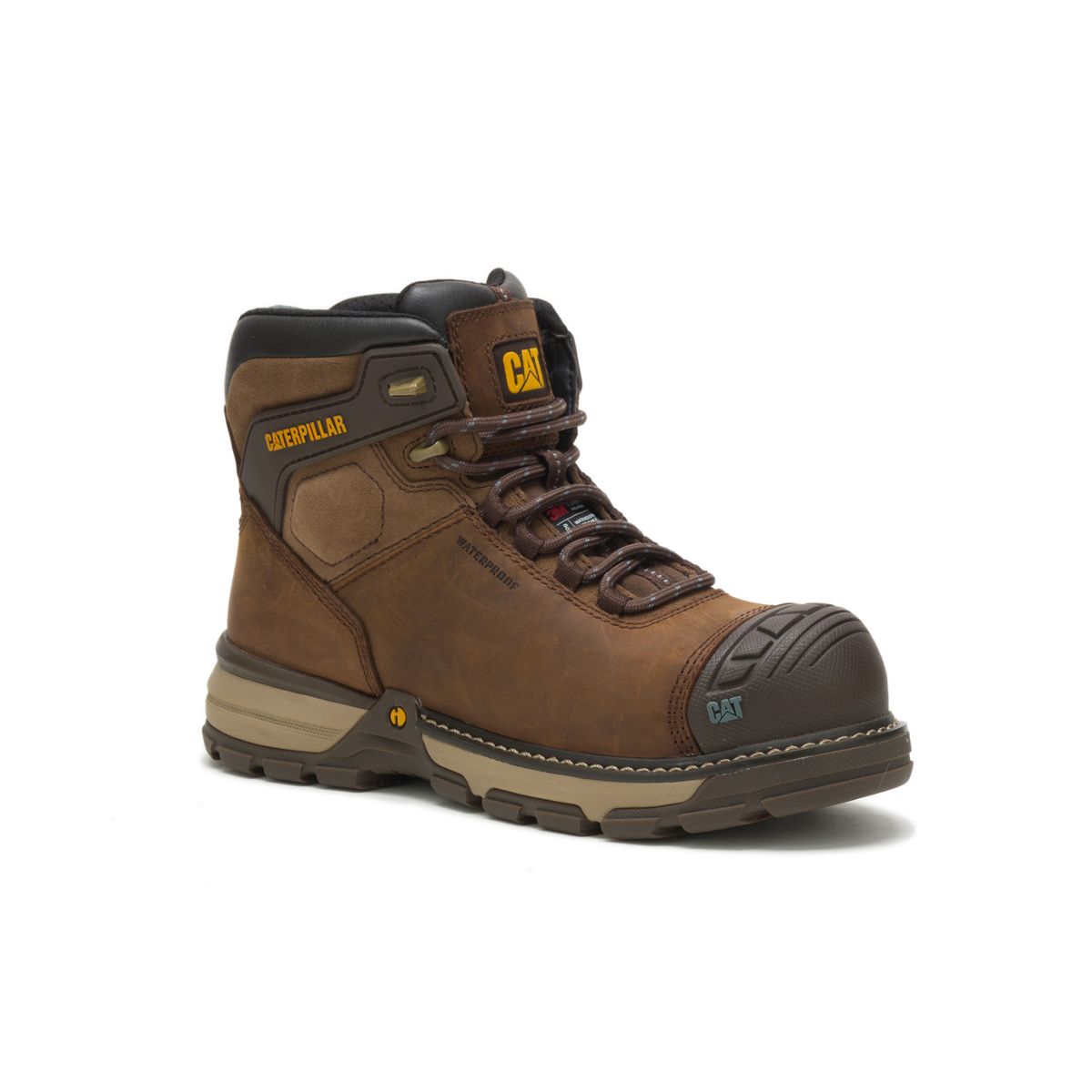 Excavator Superlite Waterproof Thinsulate™ Carbon Composite Toe Work Boot, Dark Brown, dynamic 3