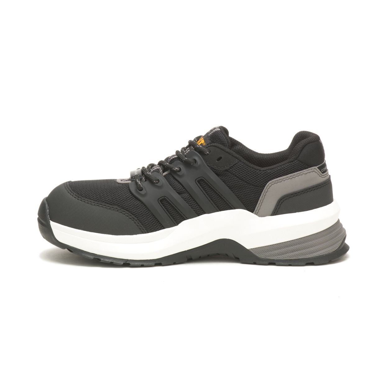 Streamline 2.0 Composite Toe Work Shoe, Black/Medium Charcoal, dynamic 4