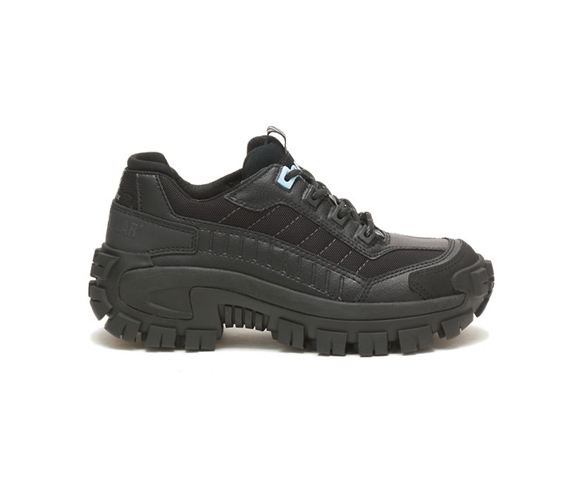 Invader Steel Toe Work Shoe, Black/Light Blue, dynamic 1